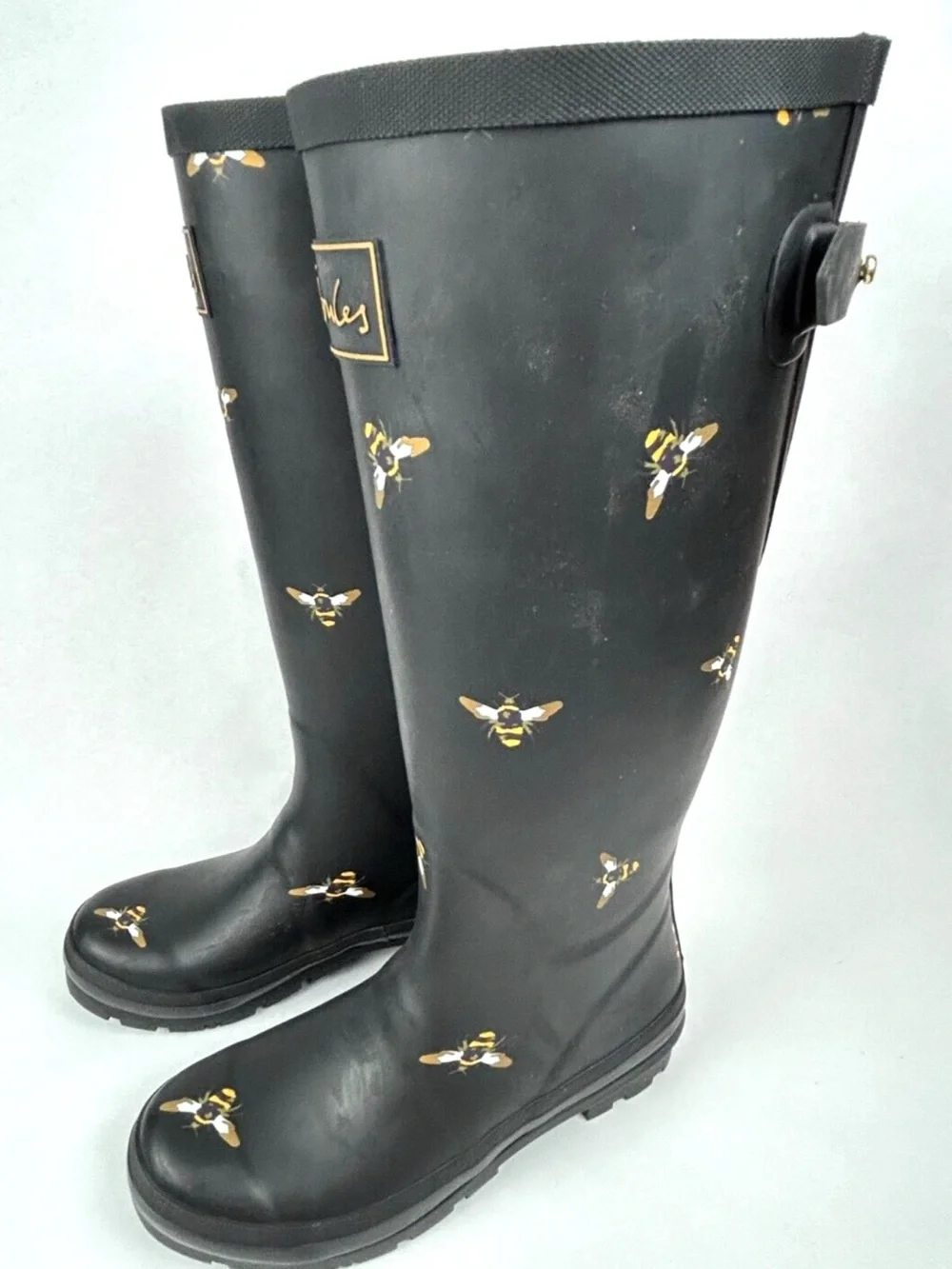 Joules- tall rain boots size 5.5